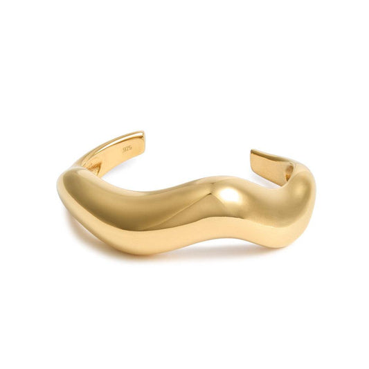 Wave Gold Ring