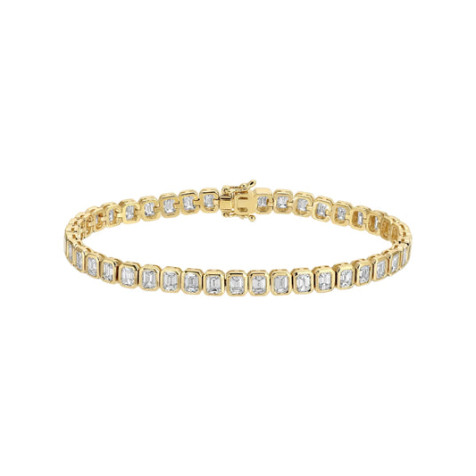 Square Baguette Bracelet