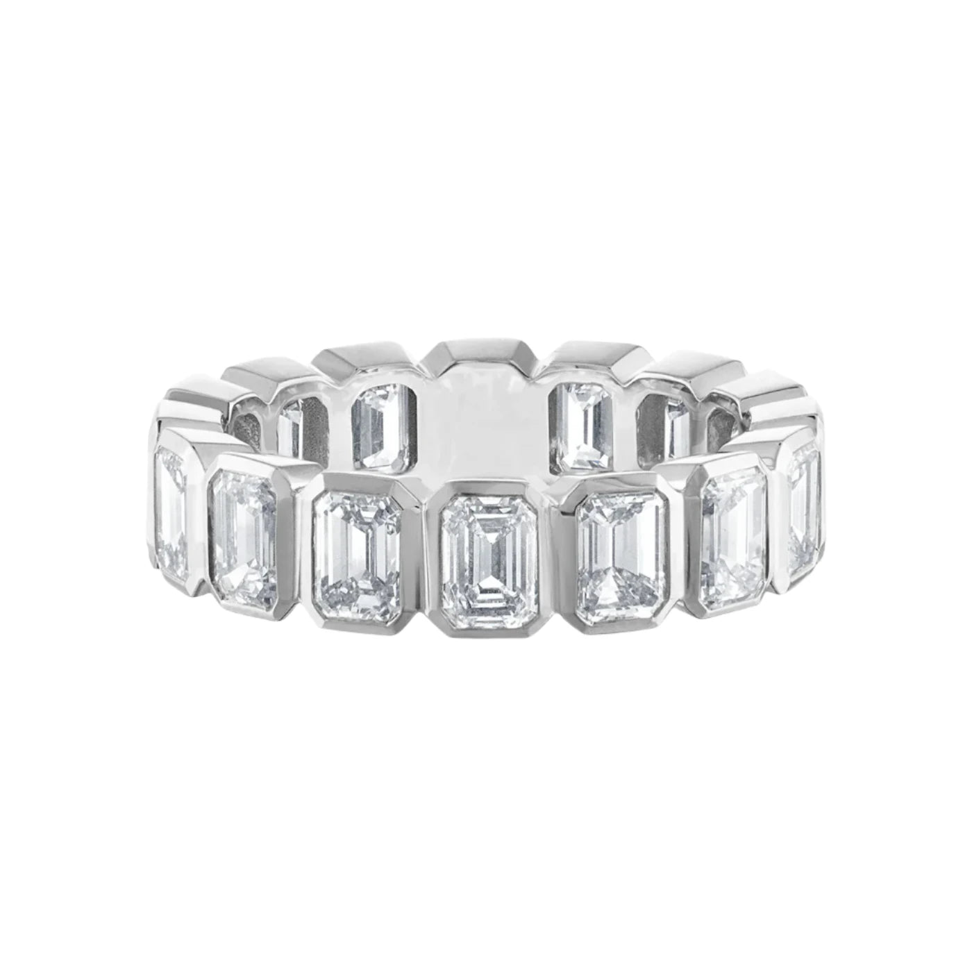 Bezel Baguette Ring