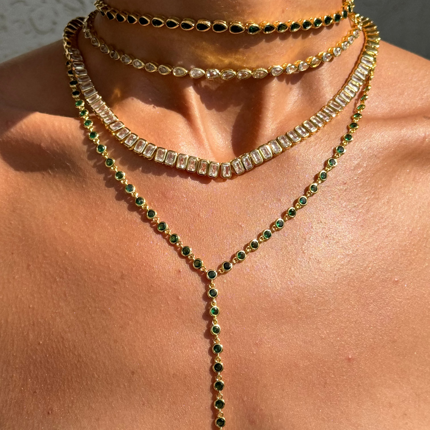 Seen Lariat Necklace